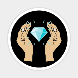 Diamond Hands HODL Magnet